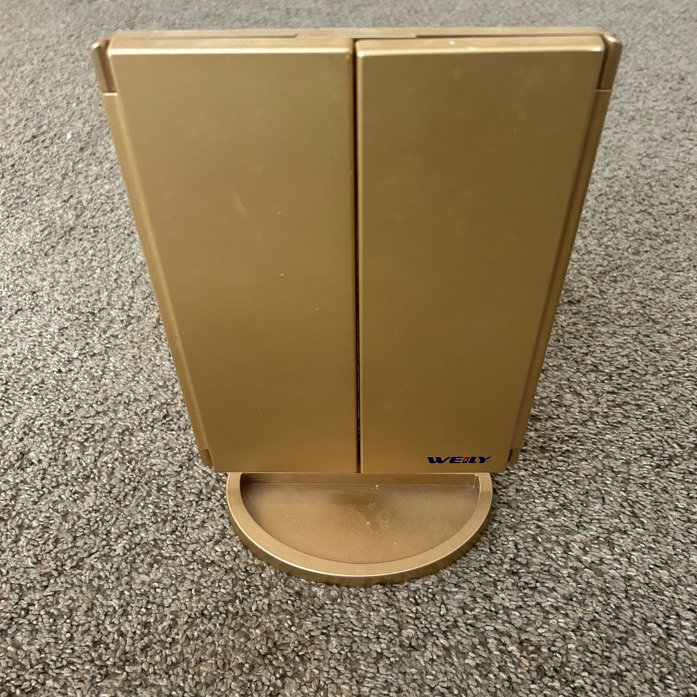 Gold Makeup Mirror